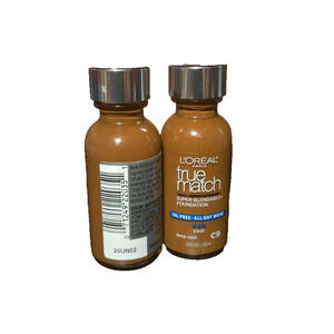 L'Oréal Paris True Match Foundation C9 Deep Cool – 2-Pack, New